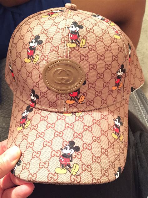 gucci mickey mouse hat price|gucci mickey mouse hat for men.